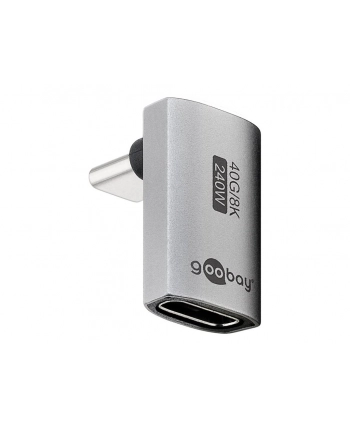 Goobay USB-C Adapter Vertical 90° Long, USB4 | 74442