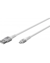 Goobay | Lightning USB-A Supersoft Textile Cable with Metal Plugs | 74511 - nr 2