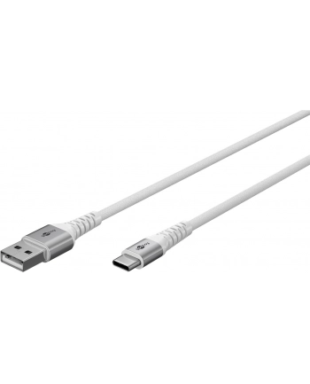 Goobay | USB-C to USB-A Supersoft Textile Cable with Metal Plugs | 74530