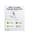 Goobay | USB-C to USB-A Supersoft Textile Cable with Metal Plugs | 74530 - nr 4