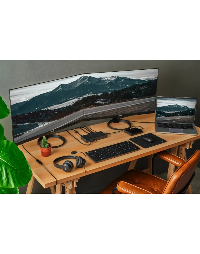 Acer Office Headset | Built-in microphone | Wired | Black główny
