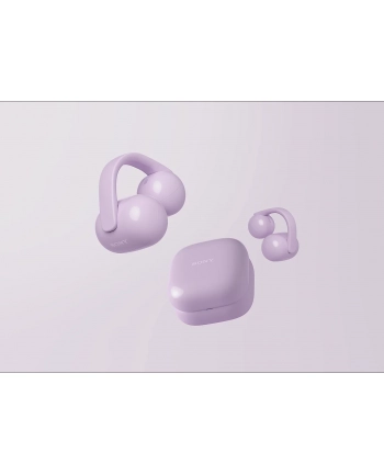 Sony | Earbuds | LinkBuds WF-LC900 Clip | Bluetooth | Open-Ear | Lavender | Wireless