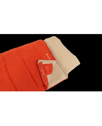Outwell Contour Lux Red | Sleeping Bag | 220 x 85 cm | Temperature -19 to 15 °C | Right Zipper nr 2