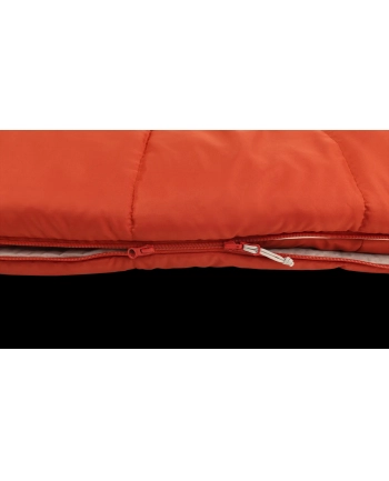Outwell Contour Lux Red | Sleeping Bag | 220 x 85 cm | Temperature -19 to 15 °C | Right Zipper nr 1