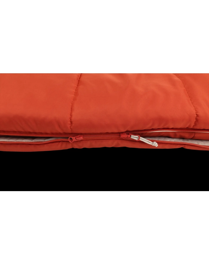 Outwell Contour Lux Red | Sleeping Bag | 220 x 85 cm | Temperature -19 to 15 °C | Right Zipper główny