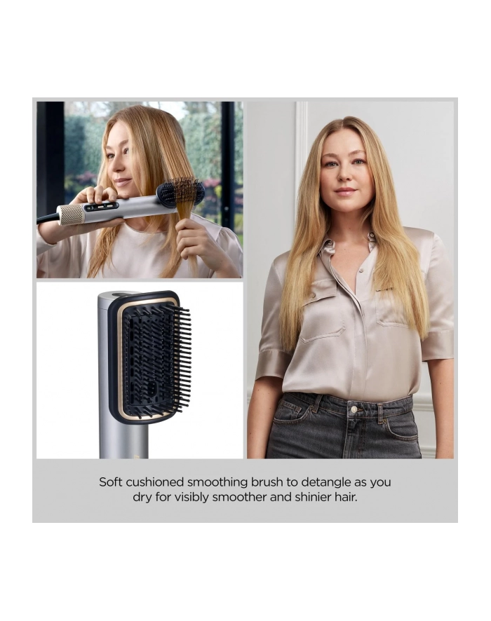 BABYLISS | Hair styling comb | Air Wand AS6555E | Ion conditioning | Number of heating levels 4 | 1600 W | Chrome główny