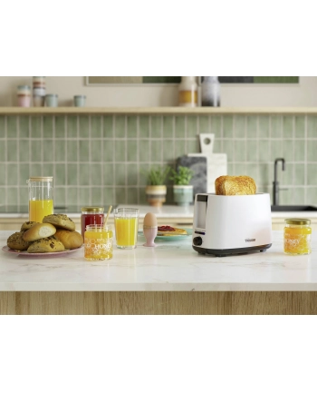 Tristar Toaster | BR-1055 | Power 750 W | Number of slots 2 | Housing material Plastic | White nr 1
