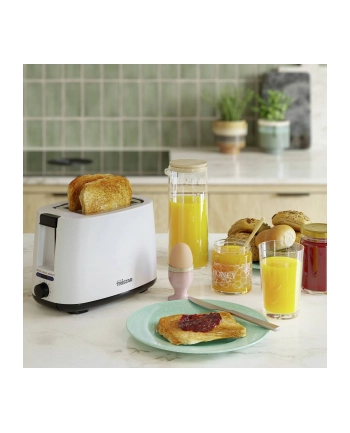 Tristar Toaster | BR-1055 | Power 750 W | Number of slots 2 | Housing material Plastic | White nr 2