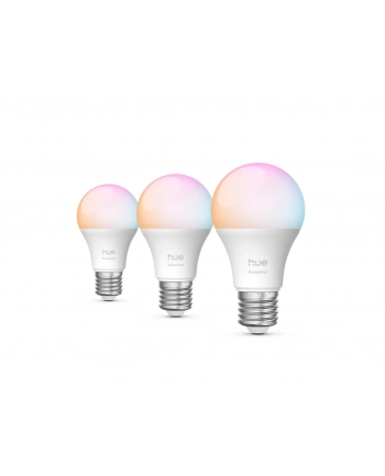 Philips Hue E WCA 806 A60 3P EU | E27 | 8 W | 16 million colours, White and colour light | Bluetooth and Zigbee nr 2
