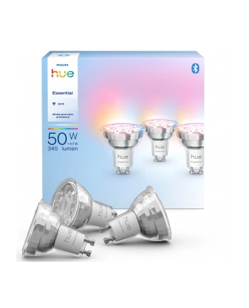 Philips Hue E WCA 345 GU10 3P EU | E27 | 8 W | 16 million colors, White and colored light nr 1