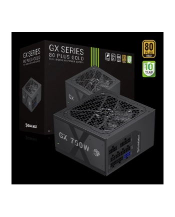 Gamemax PSU | GX 750GF | 750 W | Gold | Full Modular