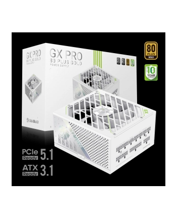Gamemax PSU | GX PRO 1250G WH | 1250 W | Gold | White | Full Modular