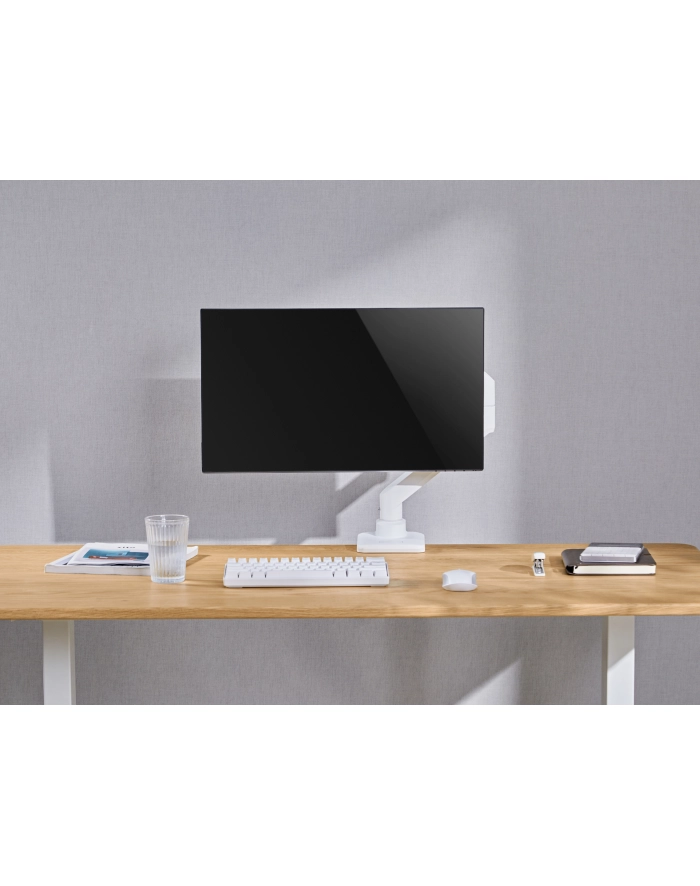 Equip 650181 uchwyt / stojak do monitorów 124,5 cm (49'') Biurko Biały główny