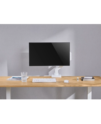 Equip 650181 uchwyt / stojak do monitorów 124,5 cm (49'') Biurko Biały