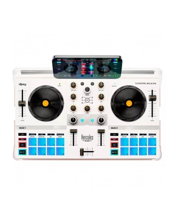 ‌Hercules DJControl Mix Ultra - Przenośny kontroler DJski dla urządzeń mobilnych