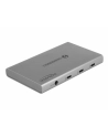 Hub USB Delock Hub Thunderbolt 4 z 3 portami i portem Usb Typu-A 10 Gbps 8K (64157) - nr 1