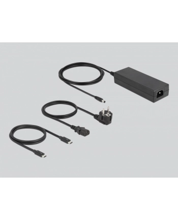 Hub USB Delock Hub Thunderbolt 4 z 3 portami i portem Usb Typu-A 10 Gbps 8K (64157)