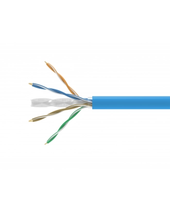 Equip kabel sieciowy Niebieski 305 m Cat6a U/UTP (UTP) (404542)