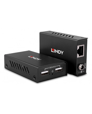 Lindy 43408 przedłużacz Av Nadajnik i odbiornik Av Czarny nr 1