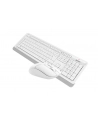 Zestaw klawiatura + mysz A4Tech FG1012 Biała (FG1012WH) - nr 4