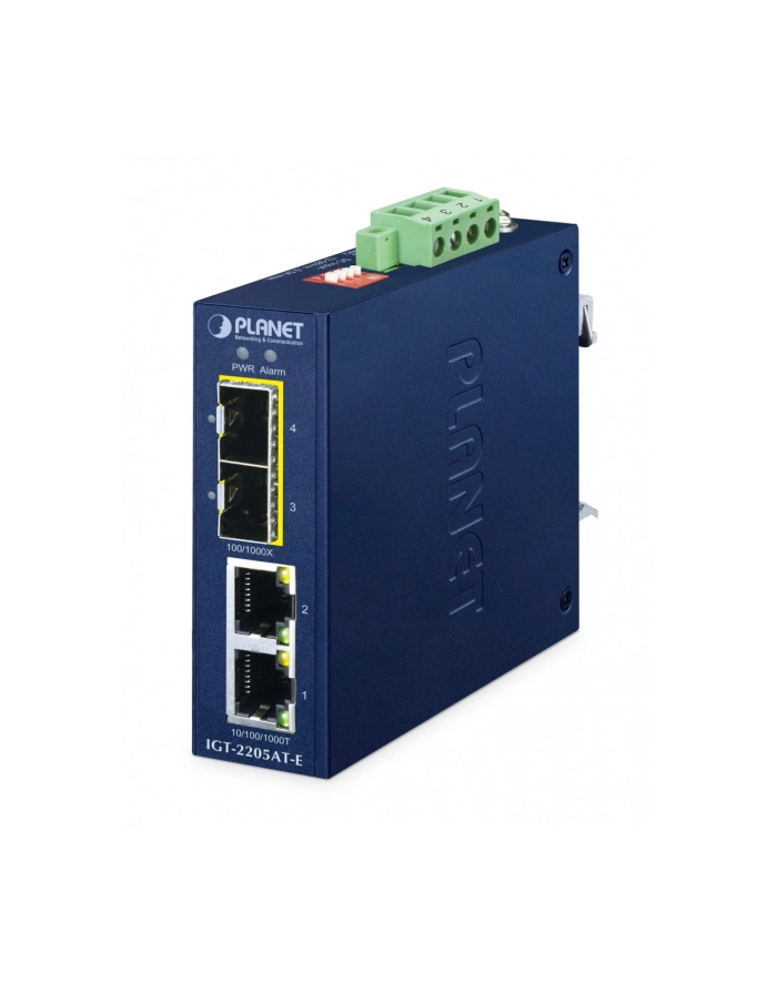 Planet IGT-2205AT-E IP40 Compact size 2-Port (IGT2205ATE) główny