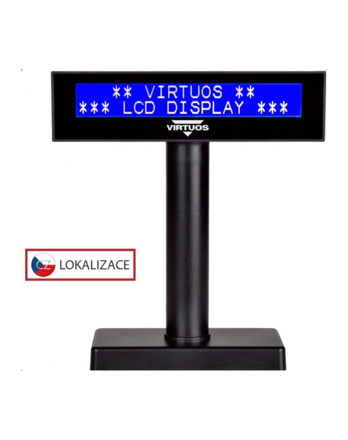 Virtuos Wyświetlacz Klienta Lcd Fl-2026Mb 2X20, Usb, Czarny (EJG0008) główny