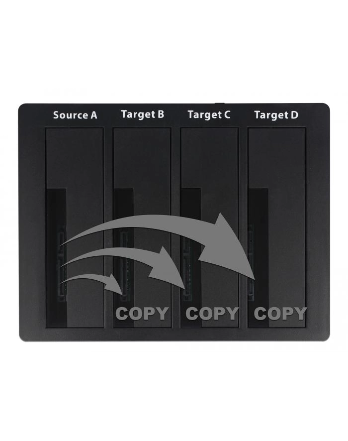 Delock Stacja dokująca Usb 5 Gbps dla 4x Sata Hdd Ssd klonowanie (64063) główny