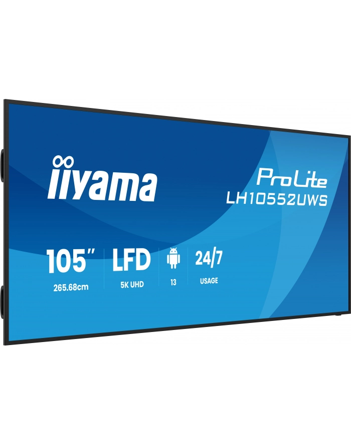 iiyama Monitor wielkoformatowy 105 '' ProLite LH10552UWS-B1AG 21:9(5K),24/7,IPS,HDMI,500cd,8ms główny