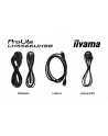 iiyama Monitor profesjonalny 55 '' LH5566UHSB-B1AG 4K, VA, A14, 800cd, 5000:1, 6,5ms,    2xHDMI, USB-C, RJ45, 2xUSB, 2x10W, WiFi, iiSignage2 4/32GB - nr 4