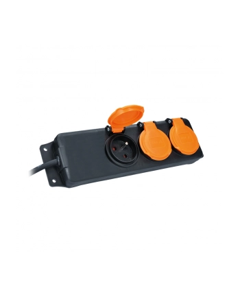 Solight Przedłużacz Ip44 3-Gniazda 10m