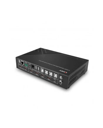 Lindy 5-portowy przełącznik KVM Bezproblemowy Multiview 4HDMI 1USB Typ C (100304916)