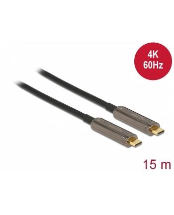 Delock Kabel video premium Usb-c 4K 60Hz 15m 84104