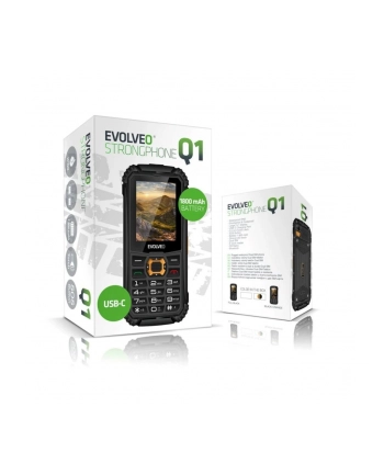 Evolveo StrongPhone SGPQ1BO Pomarańczowy