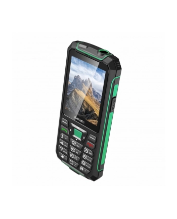 Telefon komórkowy Evolveo StrongPhone W4, vodotěsný odolný Dual SIM telefon, černo-zelená