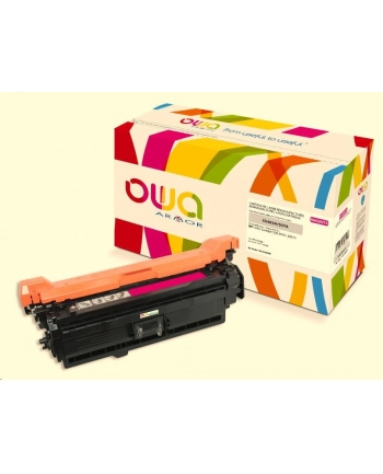 Toner OWA Armor do HP Color Laserjet Ese 500 M551, M575, 6000 stron, CE403A, czerwona/magenta