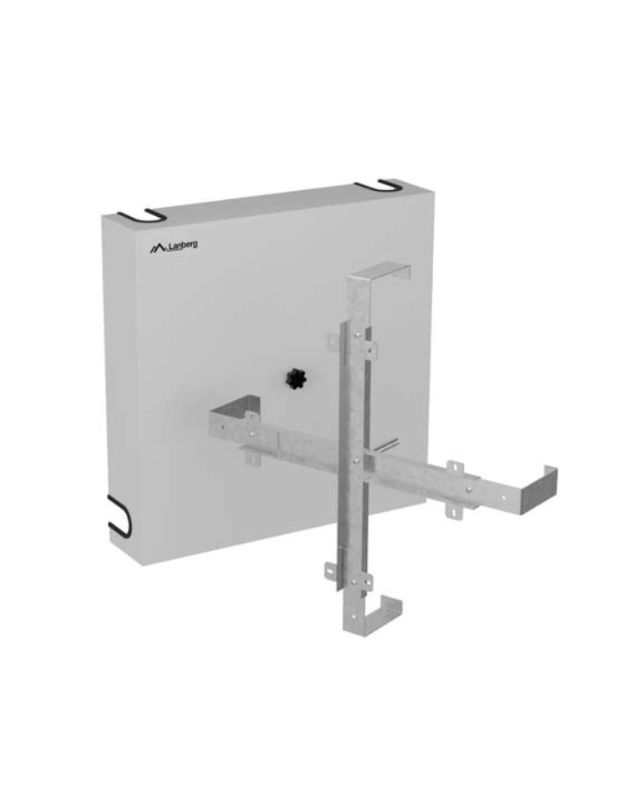 lanberg Stelaż zapasu kabla 500x500 szary  AK-3155-S główny