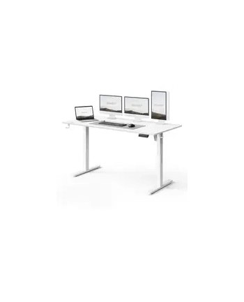 Biurko SENSE7 NOJO LIGHT Białe 140 cmx70 cm nr 1