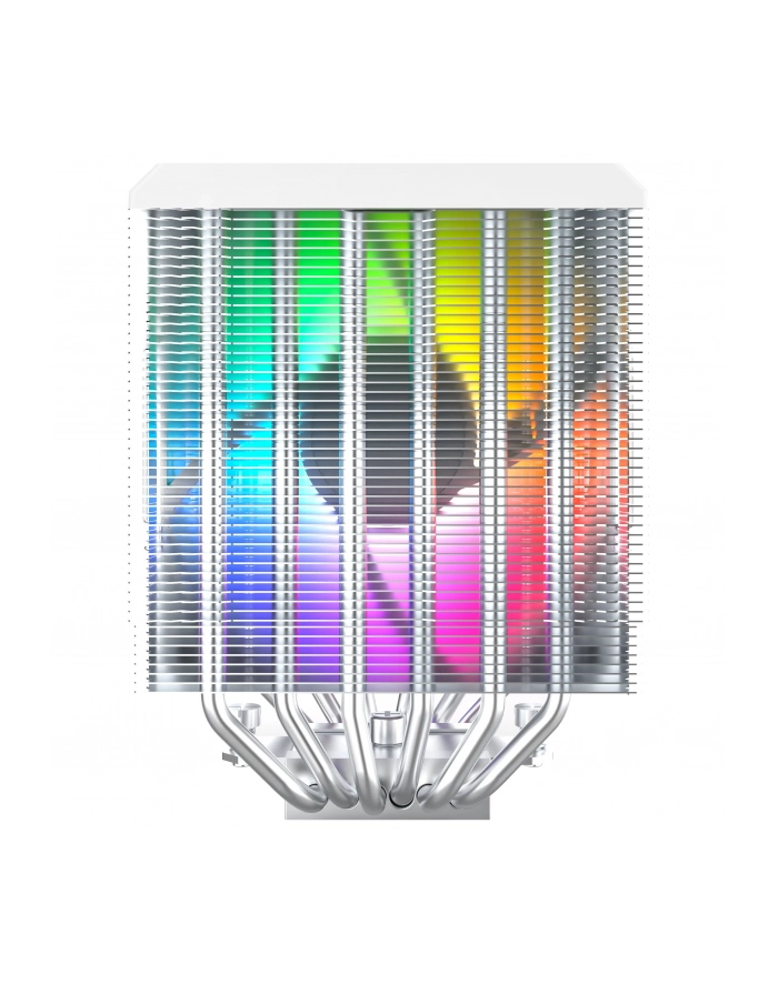 Montech NX600 ARGB White, chłodzenie CPU główny
