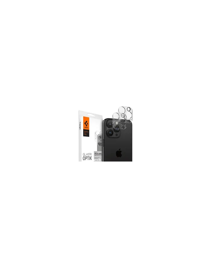 Spigen Glass Tr Optik 2 Pack Crystal Clear Iphone 15 Pro 15 Pro Max Iphone 14 Pro 14 Pro Max główny