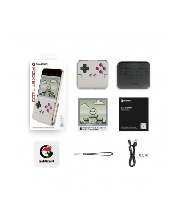 GameSir Pocket Taco - Kontroler do gier mobilnych z Bluetooth Retro White nr 1