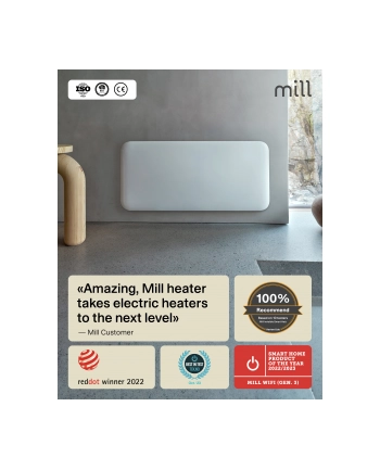 Mill Grzejnik Panelowy Wifi Gen 4 1000W (PA1000WIFI4)
