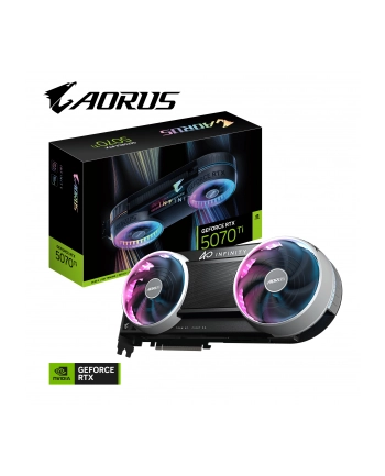 gigabyte Karta graficzna AORUS GeForce RTX 5070 Ti INFINITY 16G 256BIT GDDR7 3DP nr 2