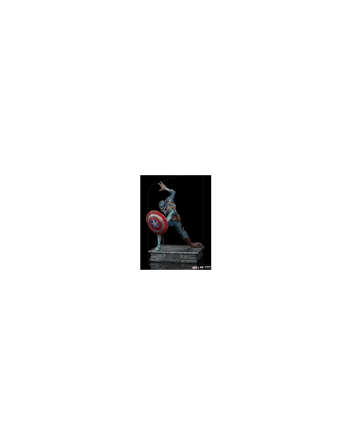 Iron Studios Marvel What If 1:10 Art Scale Statue Zombie Captain America 22Cm główny