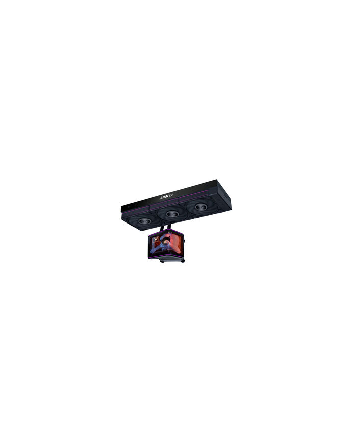 Chłodzenie procesora Lian Li Hydroshift II OLED Curved 360P28 3x120mm Czarne (G89GHS2OLDC36PB00) główny