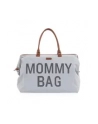 Torba Mommy Bag kanwas szara Childhome - nr 1