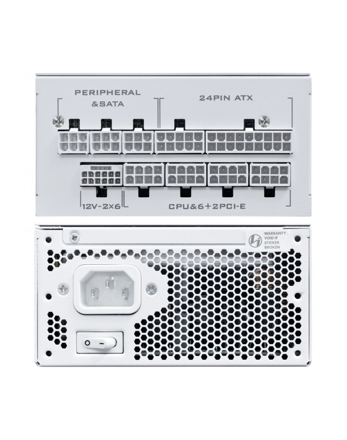 Lian Li SP1000P 1000W 80 Plus Platinum SFX Biały główny