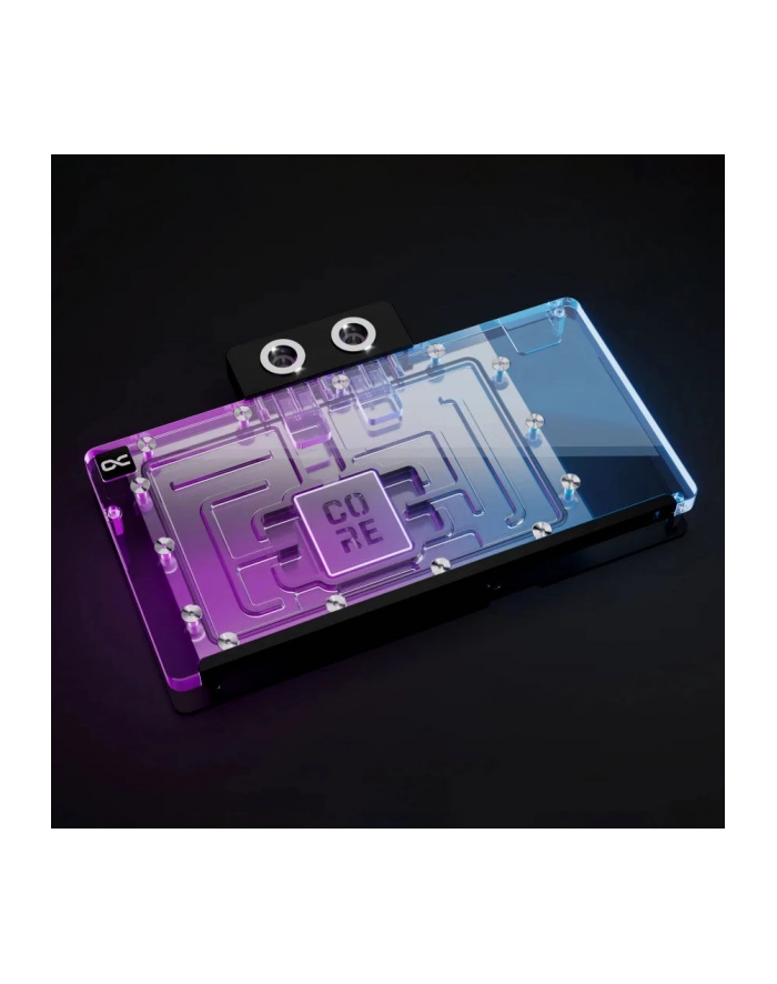 Alphacool Chłodzenie wodne Core GeForce RTX 5080 Solid + AMP Blok wodny, Płyta tylna - Akryl czarny (14733) główny