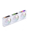Jonsbo Chłodzenie wodne TF3-360SCW AiO chłodzenie wodne, ARGB, 3,5” + 3x 3,38” LCD - 360mm, biały (TF3360SCW) - nr 15