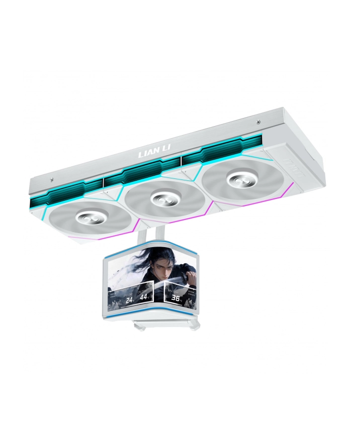 Lian Li Hydroshift II OLED Curved 360TL 3x120mm Białe główny