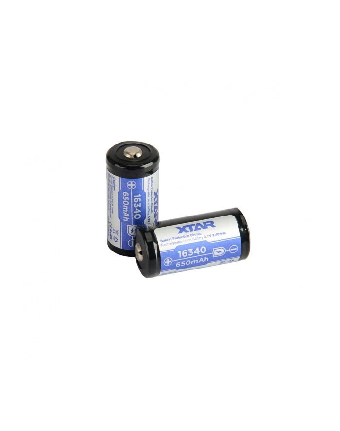 xtar Akumulator 16340/R-CR123 3,7V Li-ion 650 mAh z zabezpieczeniem główny